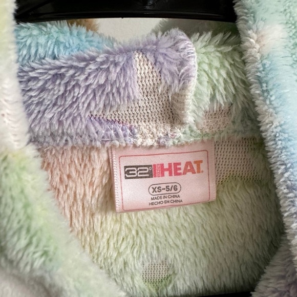 Pastel Unicorn and Star Hoodie Nighty - Picture 3 of 3